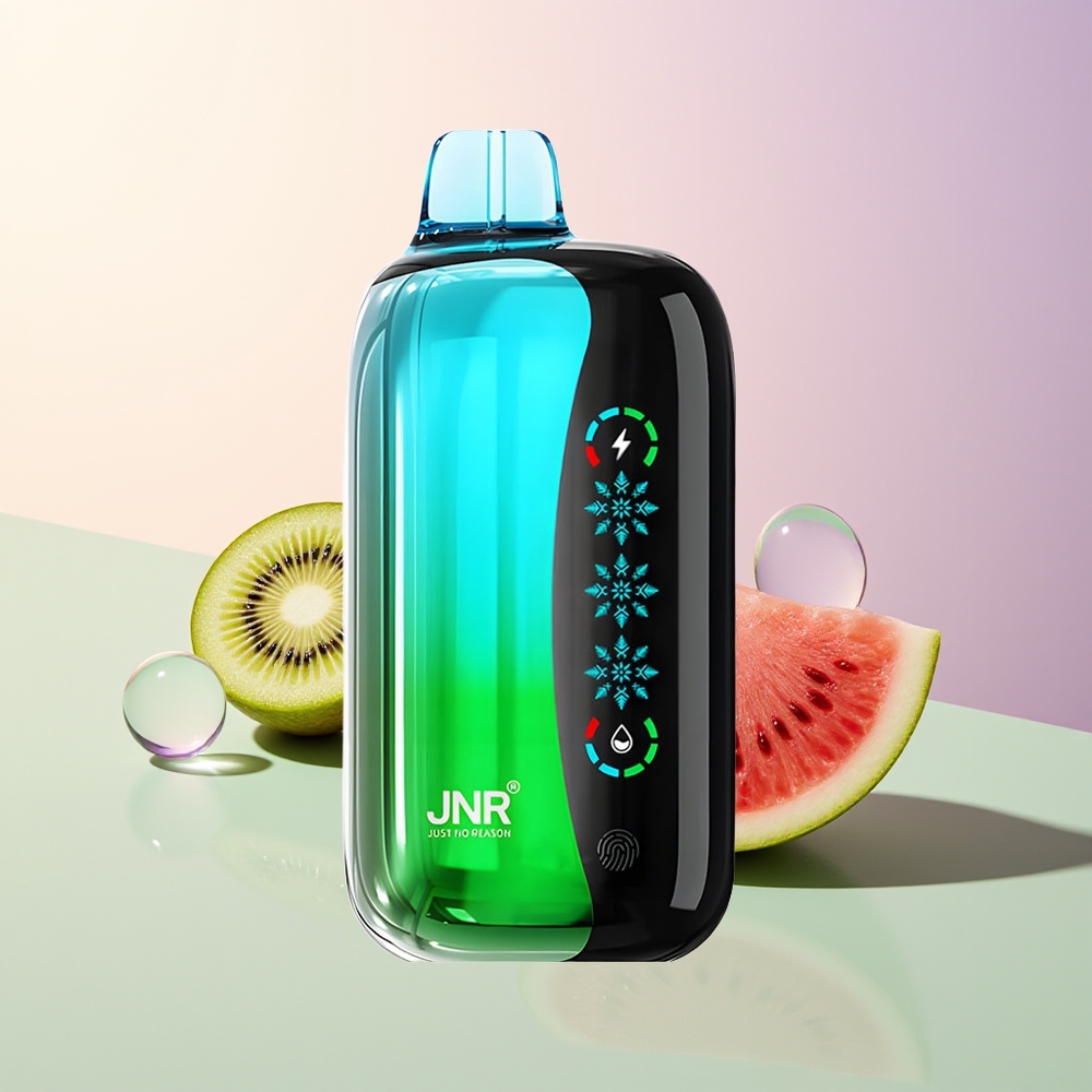 JNR Flex Ice 21000 Puffs Kiwi Watermelon Ice Adjustable Airflow Dual Mesh Type-C