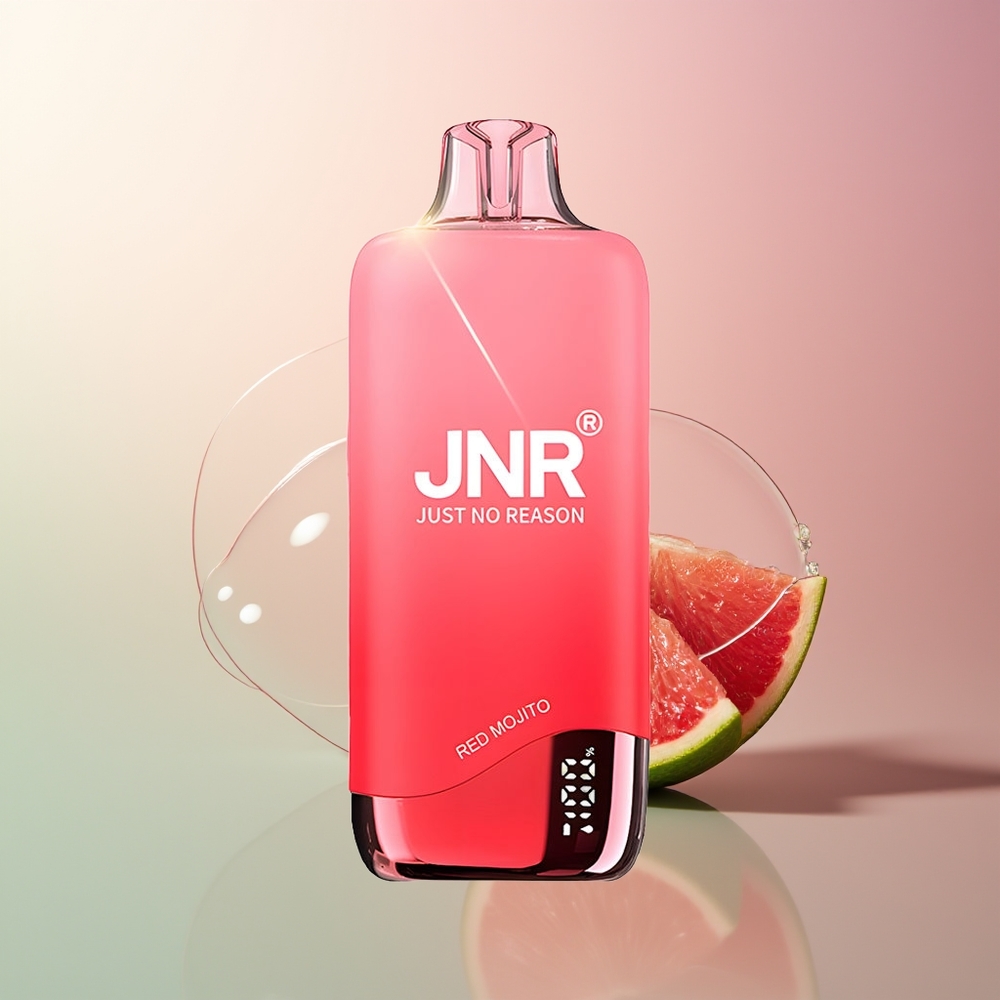 JNR Rainbow 10500 Puffs Disposable Vape Red Mojito 600mAh 18mL Mesh 0.8ohm USB-C