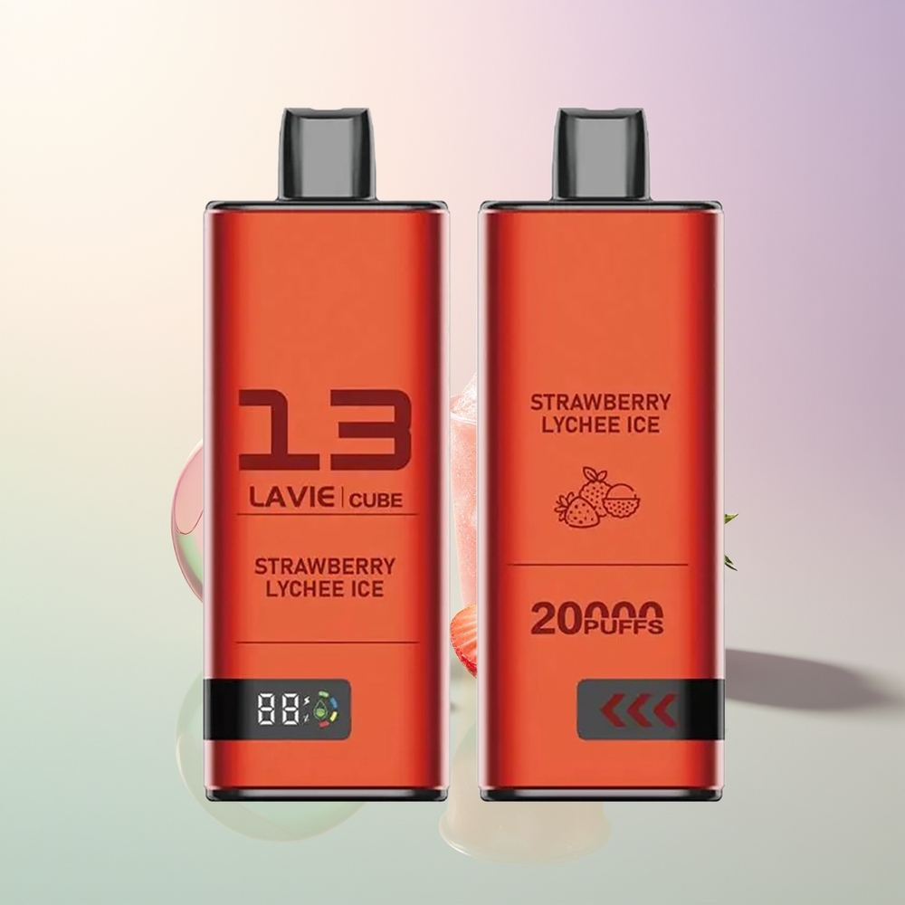 LAVIE Cube 20000 Puffs Strawberry Lychee Ice 28mL 5% Type C