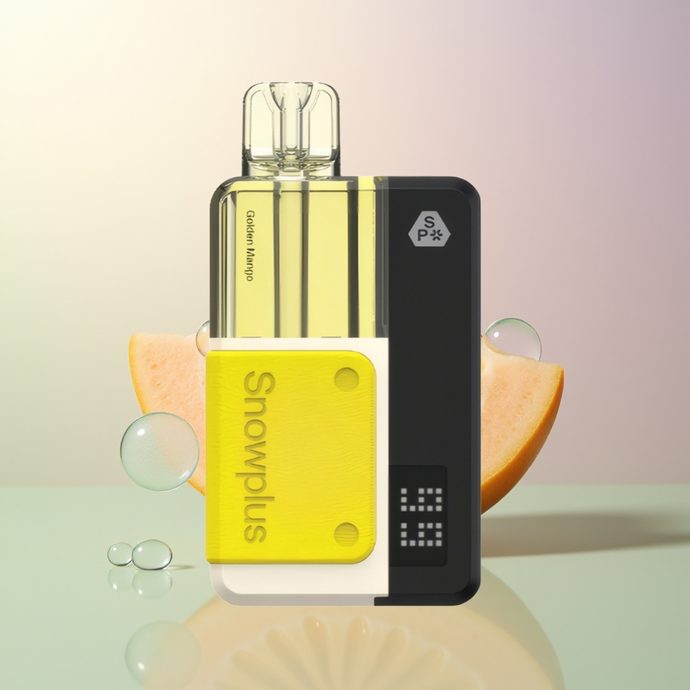 Snowplus Swift 15000 Puffs 2+10ml Dual Mesh 1000mAh Golden Mango Pod Kit