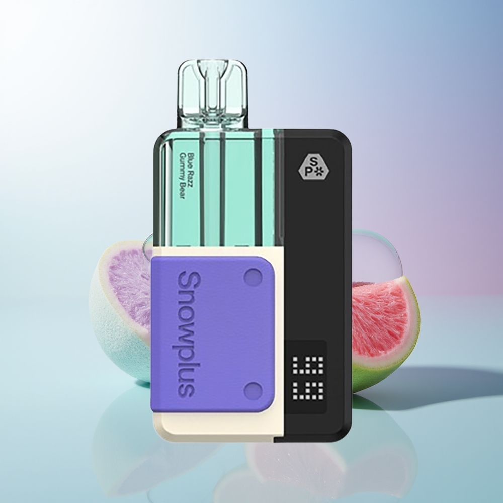Snowplus Swift 5000 Puffs Blue Razz Gummy Bear Dual Mesh 1000mAh 2%